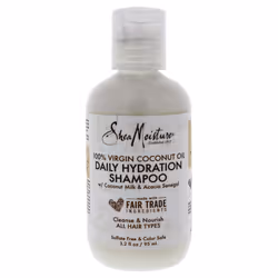 Shea Moisture 100 Percent Virgin Coconut Oil Daily Hydration Shampoo for Unisex  3.2 Ounce