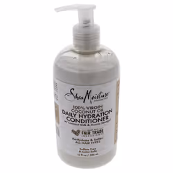 100 Percent Virgin Coconut Oil Daily Hydration Conditioner by Shea Moisture for Unisex - 13 oz Conditioner