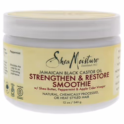 Jamaican Black Castor Oil Strengthen & Restore Smoothie Cream by Shea Moisture for Unisex - 12 oz Cream