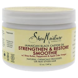 Jamaican Black Castor Oil Strengthen & Restore Smoothie Cream by Shea Moisture for Unisex - 12 oz Cream