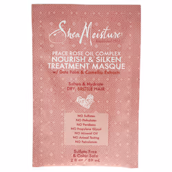 Shea Moisture Peace Rose Oil Complex Nourish & Silken Treatment Masque for Unisex  2 Ounce