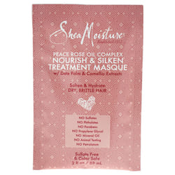 Shea Moisture Peace Rose Oil Complex Nourish & Silken Treatment Masque for Unisex  2 Ounce