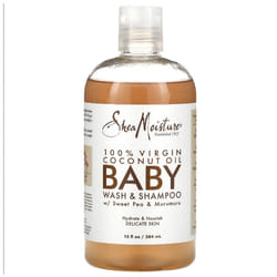 SheaMoisture, Coconut Oil Baby Wash & Shampoo, Sweet Pea & Murumuru