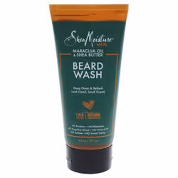 Maracuja Oil & Shea Butter Beard Wash Deep Clean & Refresh by Shea Moisture for Men - 6 oz Cleanser