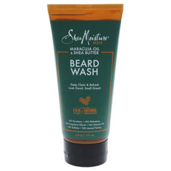 Maracuja Oil & Shea Butter Beard Wash Deep Clean & Refresh by Shea Moisture for Men - 6 oz Cleanser