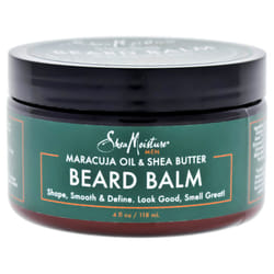 Maracuja Oil & Shea Butter Beard Balm Shape-Smooth & Define by Shea Moisture for Men - 4 oz Balm