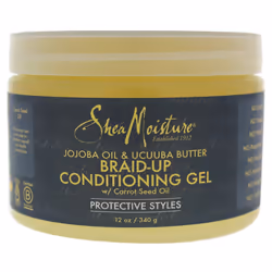 Jojoba Oil and Ucuuba Butter Braid Up Conditioning Gel by Shea Moisture for Unisex - 12 oz Gel