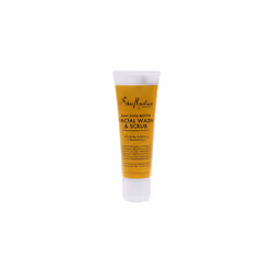 Raw Shea Butter Facial Wash and Scrub, 4 oz