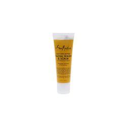 Raw Shea Butter Facial Wash and Scrub, 4 oz
