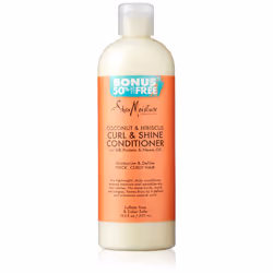 Shea Moisture Coconut & Hibiscus Curl & Shine Conditioner  19.5 Fl Oz