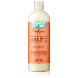 Shea Moisture Coconut & Hibiscus Curl & Shine Conditioner  19.5 Fl Oz
