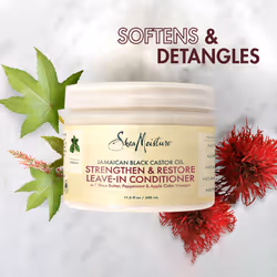SheaMoisture Jamaican Black Castor Oil Hair Care Set: 16oz Growth Shampoo  13oz Strengthening Conditioner  11.5oz Leave-In Treatment  12oz Restorative