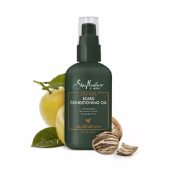 SheaMoisture Beard Oil & Beard Balm - Beard Kit for Men w/Maracuja & Fair Trade Organic Shea Butter  Dry Beard Oil  Softener & Conditioner (2 Piece Se