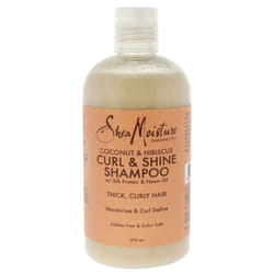 Coconut Hibiscus Curl and Shine Shampoo by Shea Moisture for Unisex - 13 oz Shampoo
