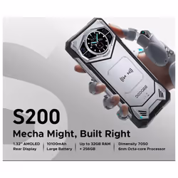 DOOGEE S200 5G Rugged Phone 12GB+256GB - grey