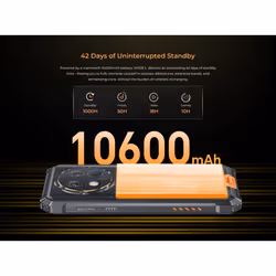 Oukitel WP28 S Rugged smartphone 16GB (4+12)+128GB - orange