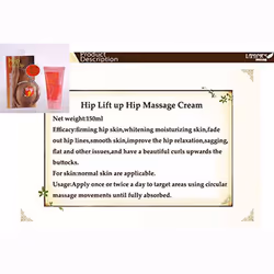 Natural Herbal Extract Aichun Hip Up Cream Bigger Buttock Firm Massage Cream Hip Lift Up 150Ml