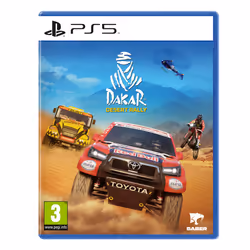 Ecoplay Dakar Desert Rally, PlayStation 5, Multiplayer mode, E (Everyone), Physical media