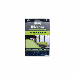 Minky M Cloth Glass & Window Microfibre Cloth (Colour may vary)