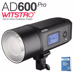 Godox AD600Pro 600Ws TTL HSS Outdoor Flash With Li-on Battery Built-in Godox 2.4G Wireless X System Two Power Supply Methods  ...