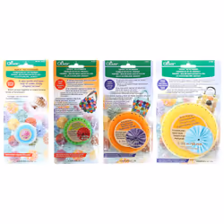 Bundle of Four (4) Quick Yo-Yo Makers: Extra Small (makes 3/4"" yo-yos)  Small (makes 1.25"" yo-yos)  Large (makes 1.75"" yo- ...