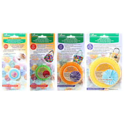 Bundle of Four (4) Quick Yo-Yo Makers: Extra Small (makes 3/4"" yo-yos)  Small (makes 1.25"" yo-yos)  Large (makes 1.75"" yo-yos)  and Extra Large (ma