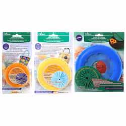 Bundle of Three (3) Quick Yo-Yo Makers: Large (makes 1.75"""" yo-yos) Extra Large (makes 2-3/8"""" yo-yos) and Jumbo (makes ...
