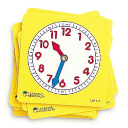 Learning Resources Pupil Clock Dials (Set of 10)
