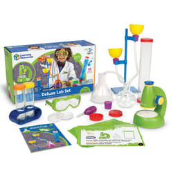 Learning Resources Primary Science Deluxe Lab Set - 45 Pieces  Ages 3+ Preschool Science Kit  STEM Toys  Science Experiments for Kids  Preschool Learn
