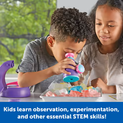 Learning Resources Primary Science Deluxe Lab Set Pink - 45 Pieces  Ages 3+  Science Kit for Kids  STEM Toys for Kids  Preschool Science Kit  Science
