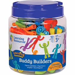 Learning Resources LER1081 Buddy Builders, Multicoloured