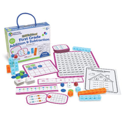Skill Builders! 1st Grade Addition & Subtraction, Homeschool Curriculum, First Grade Learning Games, First Grade Learning Materials,Back to School, 10