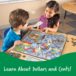 Learning Resources Money Bags Coin Value Game - Ages 7+ Fun Games for Kids  Develops Math Skills and Recognition  Educational Play Kids For 2 to 4 Pla