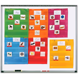 Learning Resources LER2386 Magnetic Pocket Chart Squares