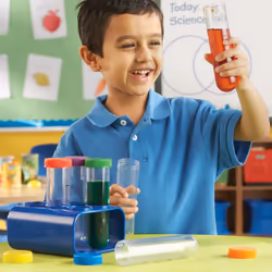 Learning Resources Primary Science Jumbo Test Tubes with Stand