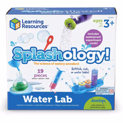 Learning Resources Splashology! Water Lab, 3 yr(s), Foam, Plastic, Multicolour