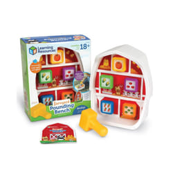 Learning Resources Peeksville Barnyard Pounding Bench