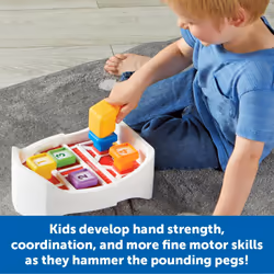 Learning Resources Peeksville Barnyard Pounding Bench