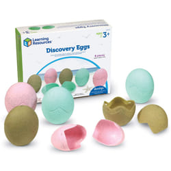 Learning Resources Discovery Eggs - 6 Pieces  Ages 3+ Toddler Learning Toys  Preschool Learning Toys