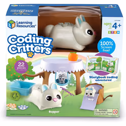 Learning Resources Coding Critters Bopper, Hip & Hop, Animal, 4 yr(s), AAA, Multicolour