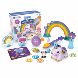 Learning Resources Coding Critters MagiCoders: Skye the Unicorn Screen-Free Early Coding Toy For Kids Interactive STEM Codi ...