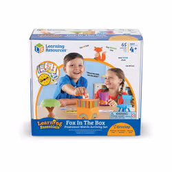 Learning Resources Fox in the Box Positional Words Activity Set