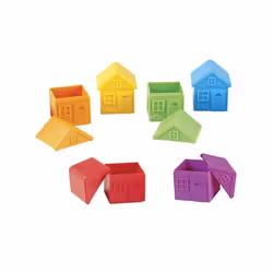 Learning Resources All About Me Sort & Match Houses, 3 yr(s), Multicolour