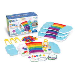 Learning Resources Rainbow Sorting Classroom Activity Set