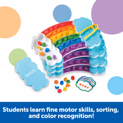 Learning Resources Rainbow Sorting Classroom Activity Set