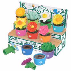 Learning Resources Shape & Color Garden - Toddler Toys Eco Friendly Products for Kids Easter Toys For Kids Ages 18+ Months