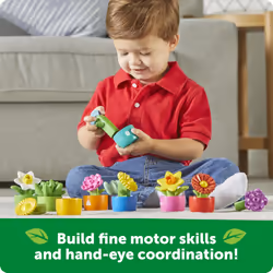 Learning Resources Shape & Color Garden - Toddler Toys  Eco Friendly Products for Kids  Easter Toys For Kids  Ages 18+ Months