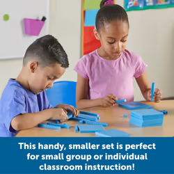 Learning Resources Base Ten Blocks Smart Pack  Early Childhood Math Skills  Ages 5+  Multicolor