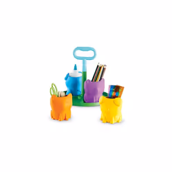 Learning Resources Create-a-Space Kiddy Caddy: Pets, Blue, Green, Orange, Violet, Yellow