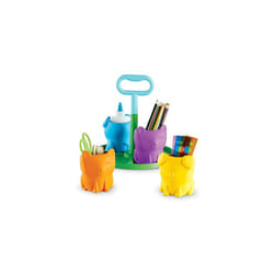Learning Resources Create-a-Space Kiddy Caddy: Pets pen/pencil holder Blue, Green, Orange, Violet, Yellow